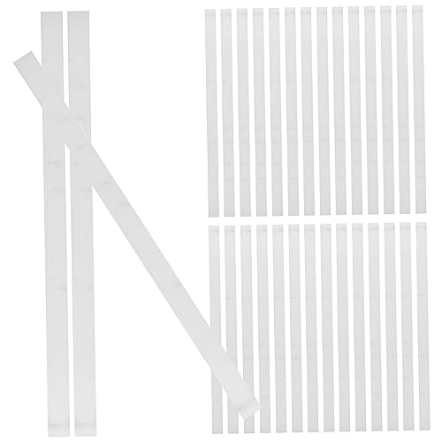 BCOATH Adhesive Backing Glue Tapes 30pcs Book Spine Tape Strips for Craft Projects Book Repair