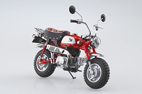 Aoshima Honda Monkey Limited Monza Red 1:12 Scale Diecast Bike