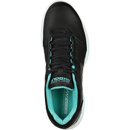 Skechers Golf Ladies GO Golf Pivot Spikeless Shoes Black/Turquoise Size 6 Medium3