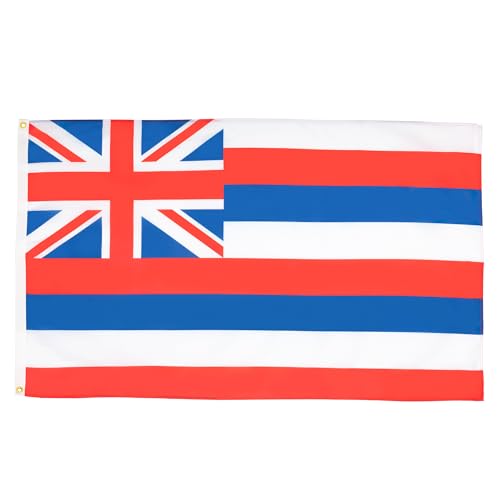 BANDIERA HAWAII 90x60cm - BANDIERA STATO AMERICANO – USA - STATI UNITI 60 x 90 cm - AZ FLAG