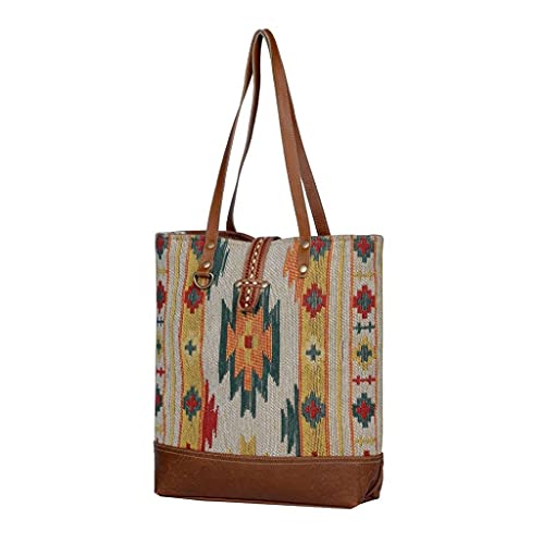 Myra Bag Gold N Bold Tote Bag Upcycled S-3313