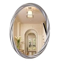 Amazon.co.jp: ZYBOWAYL ラウンドヴィンテージミラー、31インチ壁掛け