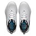 FootJoy Boys FJ Fuel Junior Golf Shoe, White/Black/Blue, 2