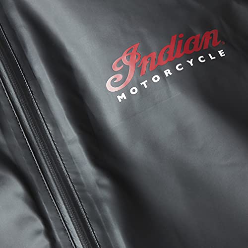 Indian Motorcycle Unisex Rain Suit Jacket, Black - XL/2XL - 286167604 - Thumbnail 4