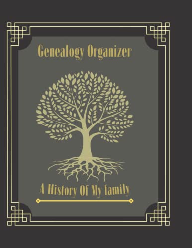 Genealogy Organizer - A Genealogy Notebook With Genealogy Charts And Forms, Family Tree Chart Book