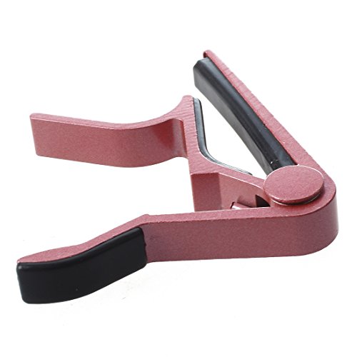 Lodokdre Quick Capo Guitare acoustique électrique Rose - Les Beatles, Paul McCartney, John Lennon, RIngo Starr, George Harrison Lodokdre Quick Capo Guitare acoustique électrique Rose – Image 3