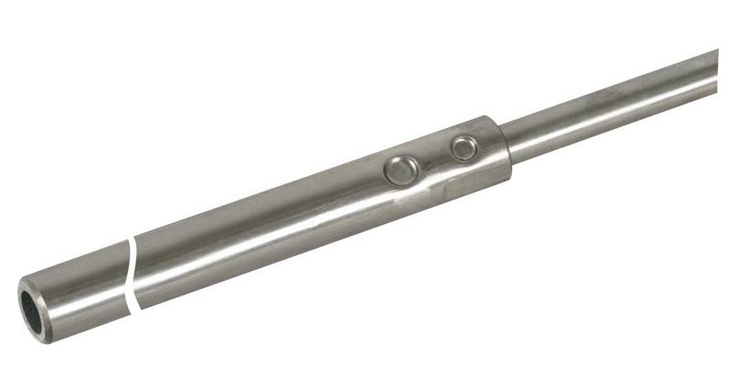 Punta captador 2000mm niro Dehn 103429 accesorio pararrayos para montaje en tubo con rebaje