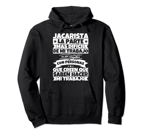 jacarista divertido la parte Sudadera con Capucha