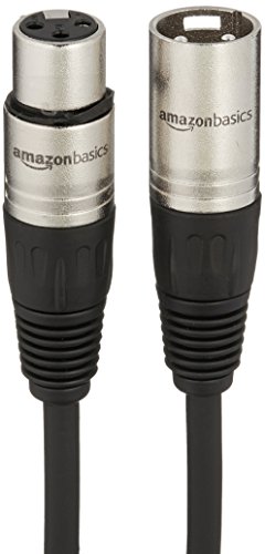 Audio-Technica At2021 Cardioid Condenser Microphone & Amazon Basics Xlr Male To Female Microphone Cable - 10 Feet, Black #TOP6
