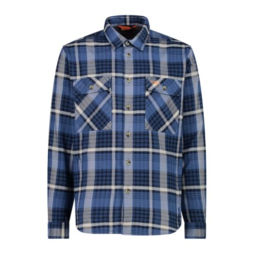Camicia da uomo in flanella CMP chaude et respirante pour l'hiver