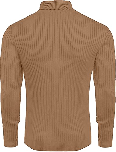 Image of NORTHWIND Men's High Turtle Neck Cotton T-Shirt