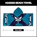 Northwest Charlotte Hornets NBA Cross Out Youth Hooded Micro Fiber Towel 22 x 51 Inches