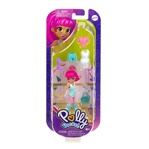 Polly Pocket Fashion Doll - Poupée articulée 7.6 cm + Accessoires - Figurine #6
