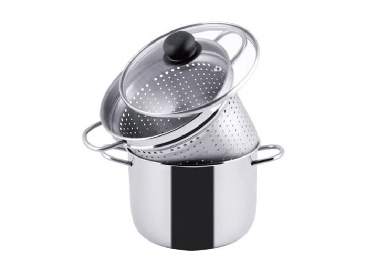 SCM600658 Past Coperchio Vetro Lt.8 Induzione 656, Cm 24