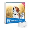 Tractive Waterproof GPS Dog Tracker – Location & Activity, Unlimited Range & Works with Any Collar (White)
