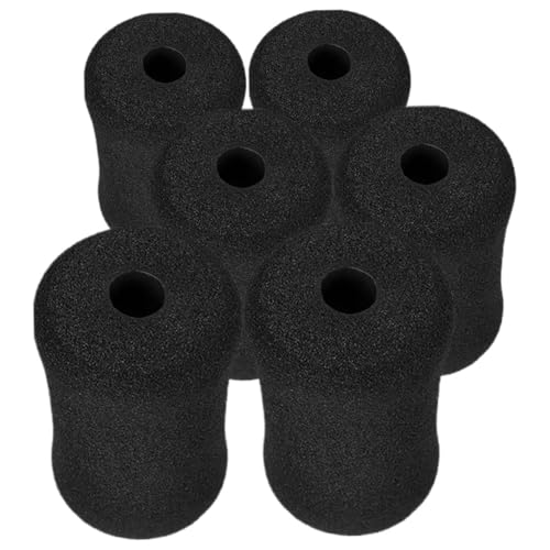 BESPORTBLE 6pcs Foam Fitness Equipment Leg Attachment Gym Mat Sleeve for Inversion Tables Replacement Pads Soft Foam miniatura 1