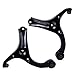 Detroit Axle - Front End Suspension Kit for 2006-2011 Kia Rio Rio5, 2 Lower Control Arms 2 Lower Ball Joints 2 Sway Bar End Links 2 Outer Tie Rods 2007 2008 2009 2010 Replacement