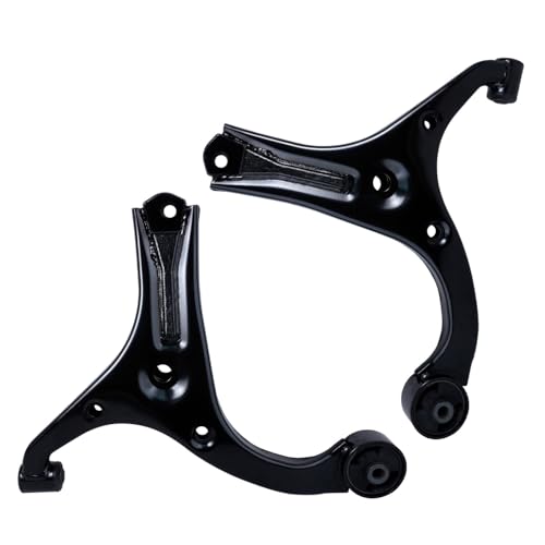Image of Detroit Axle - Front End Suspension Kit for 2006-2011 Kia Rio Rio5, 2 Lower Control Arms 2 Lower Ball Joints 2 Sway Bar End Links 2 Outer Tie Rods 2007 2008 2009 2010 Replacement