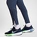 Nike Men's Stride Dri-fit Woven Running Pants, Thunder Blue/Reflective Silver