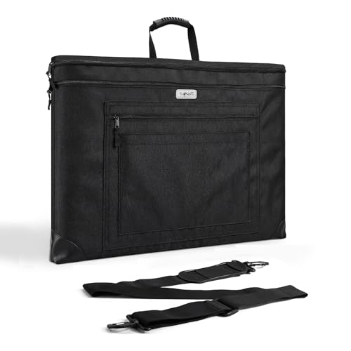 JusArt Art Portfolio Bag, 18x24 Foldable Light Weight Portfolio Folder...