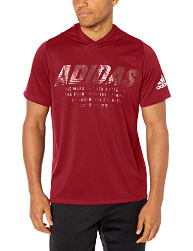 Adidas Daily Hoody Tee évite la Transpiration T-shirt Capuche Homme