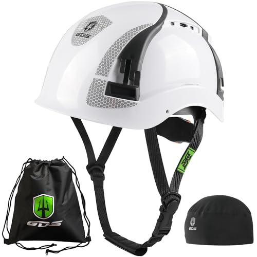 GREENDEVIL X-Armor - Casco de seguridad ABS para adultos, casco de construcción, modelo EN 397