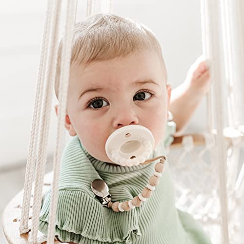 Image of Ryan & Rose Cutie PAT Pacifier Teether (Stage 2, Ivory)