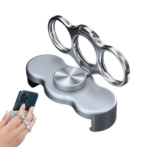 Soporte giratorio 360 para teléfono con agarre plegable de llamadas