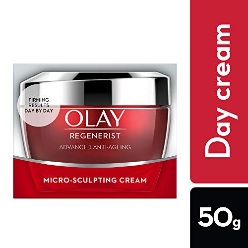 Image of Olay Day Cream Regenerist Microsculpting Moisturiser (NON SPF), 50g And Olay Day Cream Regenerist Collagen Boost SPF 15, 50g