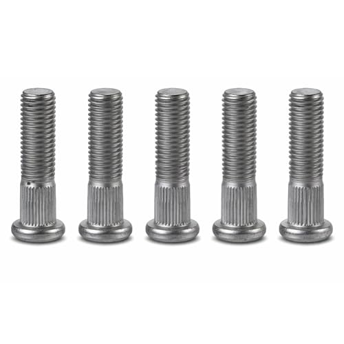 BRECAVE Automotive 5PCS Front Wheel Stud Lug Bolt M12-1.5 Compatible with Acura CL Legend MDX NSX RDX RL Honda Accord CR-V Replace 90113S84901