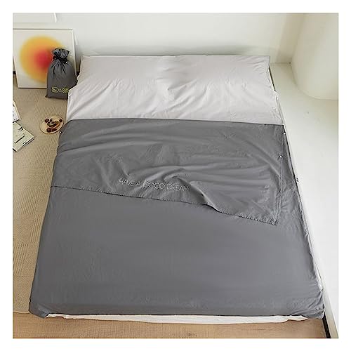 Sleeping Bag Liners Compact Portable Sleeping Bag, Household Hotel Cotton Sleeping Bag Lined Sheet, for Outdoor Travel and Camping, 9 Styles (Color : I, Size : 200x210cm)