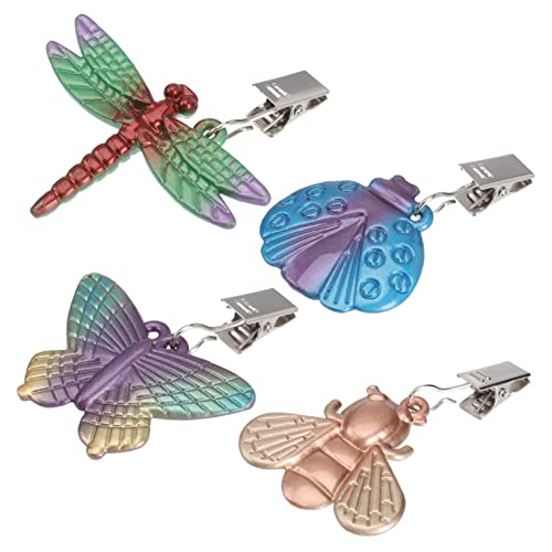 LABRIMP Soporte para Mantel Prueba De Viento De Pinzas para Manteles Sujetamanteles Prácticas para Colgar Manteles Eventos Al Aire