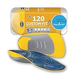 Dr. Scholl’s Custom Fit Orthotics 3/4 Length Arch Support Shoe Inserts - Plantar Fasciitis Relief Insoles for Men and Women, Immediate All-Day Total Lower Body Pain Relief, FSA HSA Eligible, CF120