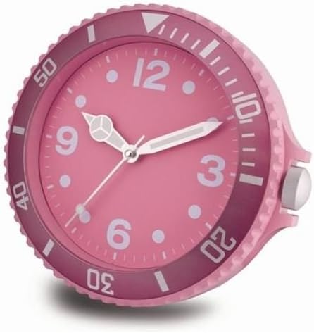 Pink Big Time Watch Face Wall Clock