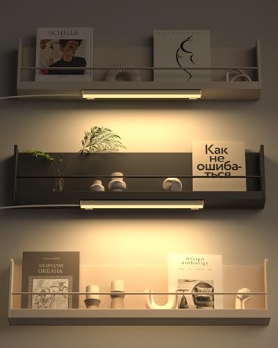 Image of ASOKO Motion Sensor Dimmable Led Under Cabinet Light 12 inch Plug in Warm White
