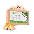 WFLUOLUO 3.5" Lengths Mini Fire Sticks Wood,Pine Kiln Dried Firewood,Small Barkless Kindling Logs,Solo Stove Accessories Prefect for Solo Stove Mesa,Tabletop Fire Pit,Pizza Oven,4 Lbs