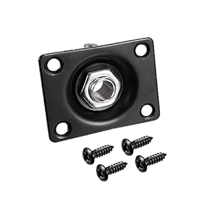 Suitable l for electric guitar building ,replace your worn out parts With 1/4 inch (6.35mm ) input jack Screw Hole Center to Center:27 x 19mm/1.06 x 0.75inch Come with screws, ready to use Package included: 1 x Guitar jack