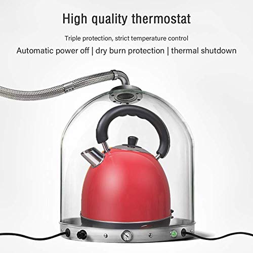 Hervidor eléctrico de acero inoxidable 2.0 litros rojo miniatura 6