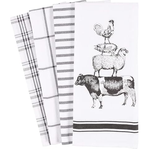 KAF Home Pantry Dish Cloth Set of 4 Cover