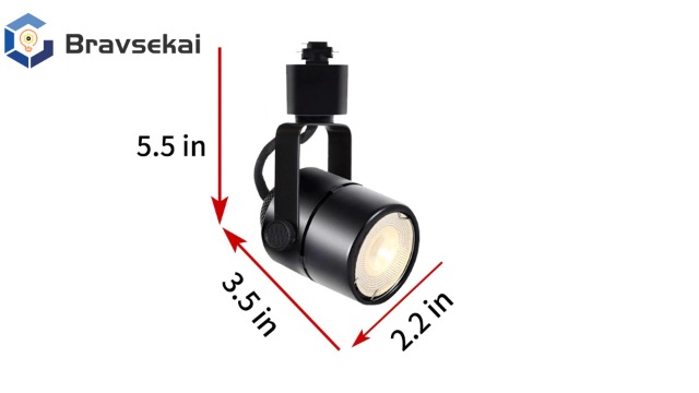 Image of GU10 LED Black Track Lighting Complete Kit, 3000K Warm White, 12 Packs GU10 Dimmable Ceiling Spotlight Fixture with 13.12ft H Type Track Rails, Replaceable 10W LED Bulbs for Home