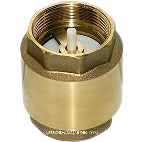 Suinga Rückschlagventil 5,1 cm (2 Zoll), verhindert den Rückfluss von Wasser in die Bewässerungsrohre, Rückschlagventil, verwendet in 63 mm Rohren, Gold