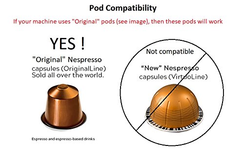 Nespresso Original Line Compatible Capsules Hot Chocolate Hot Cocoa Pods - Smooth & Creamy - 20 Pod Package