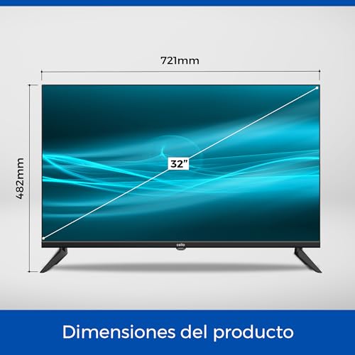 Miniatura 3 de Cello C3224wsf Trav 32 Smart Dvd Camping Travel Tv Integrated Dvd Player Frameless Triple Tuner Bluetooth Webos By Lg Ideal Para Autocaravana Camión Hecho En Europa 2024