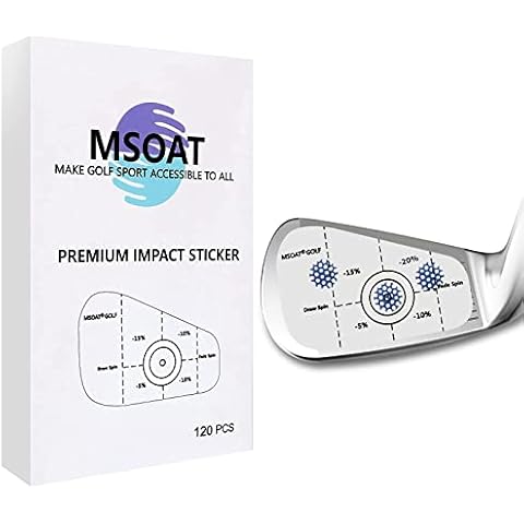 MSOAT Golf Impact Tape 120 Stück Cover