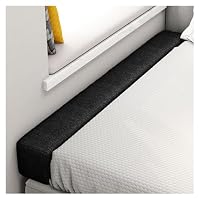AQIGR Riempitivo Per Materassi – 160x10x25 Cm, Cuscino Connettore Per Letto Doppio, Rivestimento In Cotone Lino, Imbottitura 45D, Copertura Rimovibile