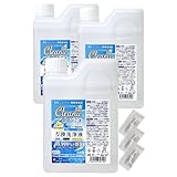 クリンニュ ブラウン 洗浄液 アルコール カートリッジ 18個 分 メンズシェーバ CCR6 CR 用 1リットル汎用品(約810g/アルコール約0.8比重)× 3