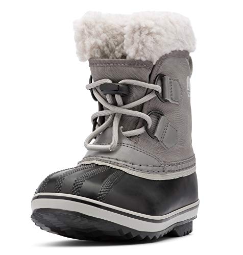 Sorel - Youth Yoot Pac Nylon Winter Snow Boot for Kids, Quarry, Dove