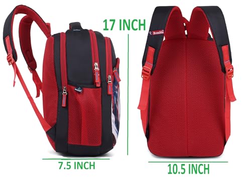 Image of Ronaldo School Bag CR7 Daypack Casual Backpack for Kids Children Boys And Girls 7-12 Years