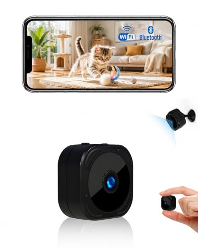 AOBOCAM Caméra Espion WiFi 1080P avec Vision Nocturne et Détection de Mouvement
