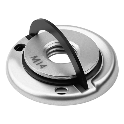 M14 Écrou Serrage Rapide Autobloquant pour Meuleuse d'Angle, Acier Allié Ecrou Rapide Meuleuse pour Sécurité et Praticité, Accessoires pour Meules de Coupe avec Serrage sans Clé